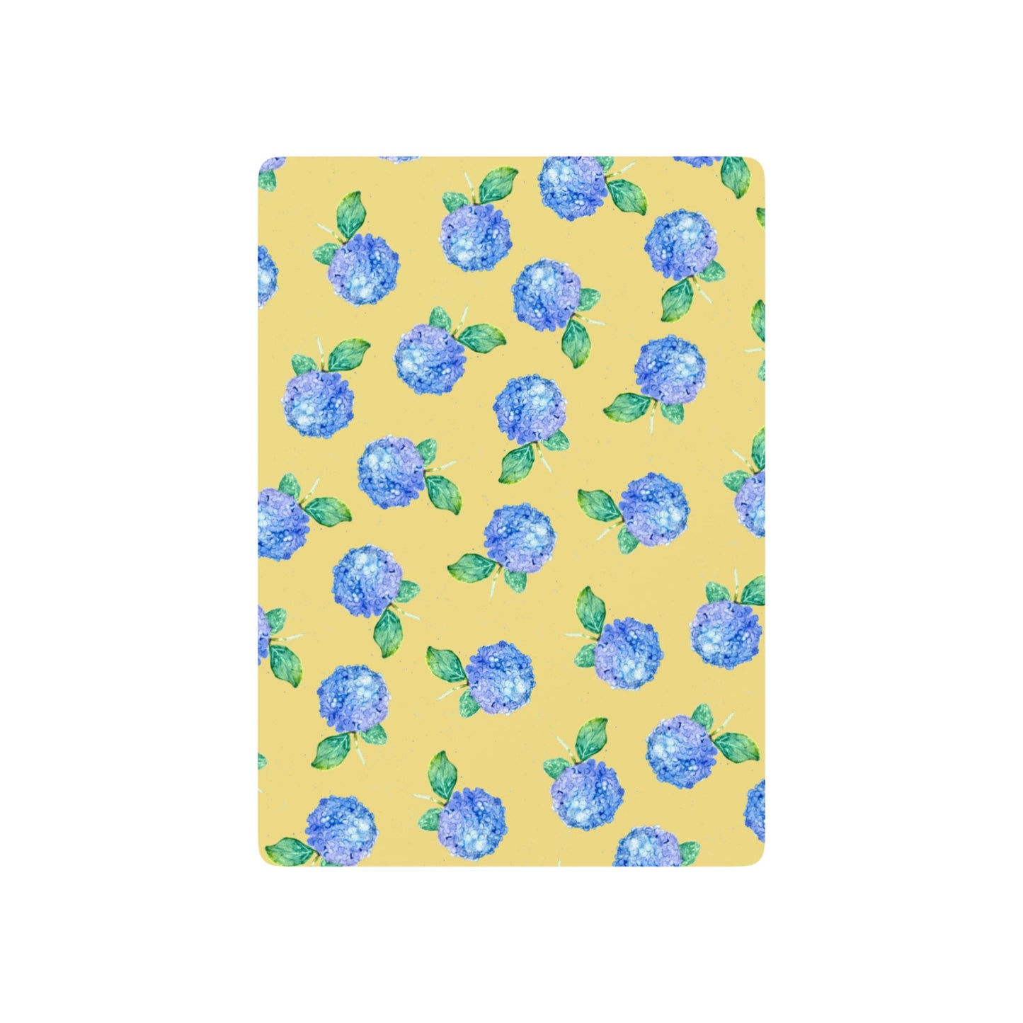 Hydrangea Poker Playing Cards – Floral Poker Deck for Card Nights & Gifts